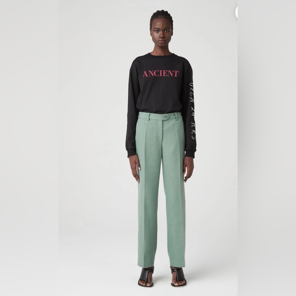 ATOIR LARA WORTHINGTON TROUSER SPEARMINT Green Pants Size US2 Maje style $216
